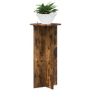vidaXL Növényállvány 2 pcs Füstös Tölgy 40 x 40 x 80 cm Szerelt Fa