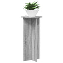vidaXL Növényállvány 2 pcs Szürke Sonoma 40 x 40 x 80 cm Szerelt Fa