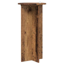 vidaXL Növényállvány 2 pcs Antik Fa 40 x 40 x 80 cm Szerelt Fa