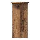 vidaXL Növényállvány 2 pcs Antik Fa 40 x 40 x 80 cm Szerelt Fa