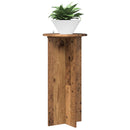 vidaXL Növényállvány 2 pcs Antik Fa 40 x 40 x 80 cm Szerelt Fa