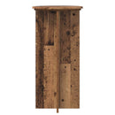 vidaXL Növényállvány 2 pcs Antik Fa 40 x 40 x 80 cm Szerelt Fa