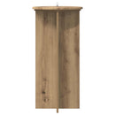 vidaXL Növényállvány 2 pcs Kézműves Tölgy 40 x 40 x 80 cm Szerelt Fa