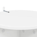 vidaXL Növényállvány 2 db Fehér Ø40 x 60 cm Szerelt Fa