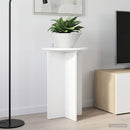 vidaXL Növényállvány 2 db Fehér Ø40 x 60 cm Szerelt Fa