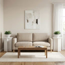 vidaXL Növényállvány 2 pcs Fehér Ø40 x 60 cm Szerelt Fa