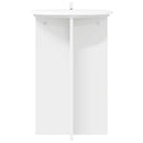 vidaXL Növényállvány 2 db Fehér Ø40 x 60 cm Szerelt Fa