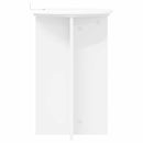 vidaXL Növényállvány 2 db Fehér Ø40 x 60 cm Szerelt Fa