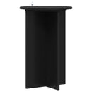 vidaXL Növényállvány 2 db Fekete Ø40 x 60 cm Szerelt Fa