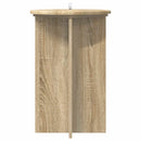 vidaXL Növényállvány 2 pcs Sonoma Tölgy Ø40 x 60 cm Szerelt Fa