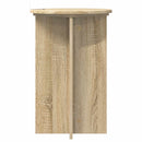vidaXL Növényállvány 2 pcs Sonoma Tölgy Ø40 x 60 cm Szerelt Fa