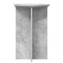 vidaXL Növényállvány 2 pcs Betonszürke Ø40 x 60 cm Szerelt Fa