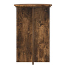 vidaXL Növényállvány 2 pcs Füstös Tölgy Ø40 x 60 cm Szerelt Fa