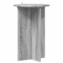 vidaXL Növényállvány 2 pcs Szürke Sonoma Ø40 x 60 cm Szerelt Fa