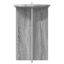 vidaXL Növényállvány 2 pcs Szürke Sonoma Ø40 x 60 cm Szerelt Fa