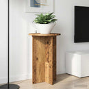 vidaXL Növényállvány 2 db Antik Fa Ø40 x 60 cm Szerelt Fa