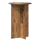 vidaXL Növényállvány 2 db Antik Fa Ø40 x 60 cm Szerelt Fa