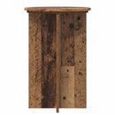 vidaXL Növényállvány 2 db Antik Fa Ø40 x 60 cm Szerelt Fa