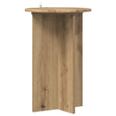 vidaXL Növényállvány 2 pcs Kézműves Tölgy Ø40 x 60 cm Szerelt Fa