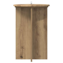 vidaXL Növényállvány 2 pcs Kézműves Tölgy Ø40 x 60 cm Szerelt Fa