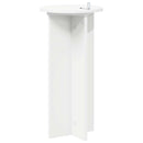 vidaXL Növényállvány 2 pcs Fehér Ø29,5 x 60 cm Szerelt Fa