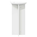 vidaXL Növényállvány 2 pcs Fehér Ø29,5 x 60 cm Szerelt Fa
