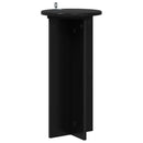 vidaXL Növényállvány 2 db Fekete 29,5 x 29,5 x 60 cm Szerelt Fa