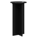 vidaXL Növényállvány 2 pcs Fekete 29,5 x 29,5 x 60 cm Szerelt Fa
