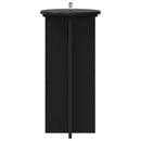 vidaXL Növényállvány 2 db Fekete 29,5 x 29,5 x 60 cm Szerelt Fa