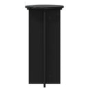 vidaXL Növényállvány 2 db Fekete 29,5 x 29,5 x 60 cm Szerelt Fa