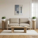 vidaXL Növényállvány 2 pcs Sonoma Tölgy 29,5 x 29,5 x 60 cm Szerelt Fa
