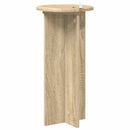 vidaXL Növényállvány 2 pcs Sonoma Tölgy 29,5 x 29,5 x 60 cm Szerelt Fa
