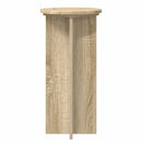 vidaXL Növényállvány 2 pcs Sonoma Tölgy 29,5 x 29,5 x 60 cm Szerelt Fa