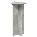 vidaXL Növényállvány 2 pcs Betonszürke 29,5 x 29,5 x 60 cm Szerelt Fa