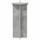 vidaXL Növényállvány 2 pcs Betonszürke 29,5 x 29,5 x 60 cm Szerelt Fa