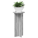 vidaXL Növényállvány 2 pcs Szürke Sonoma 29,5 x 29,5 x 60 cm