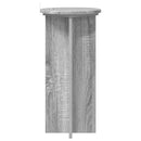 vidaXL Növényállvány 2 db Szürke Sonoma 29,5 x 29,5 x 60 cm Szerelt Fa