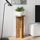 vidaXL Növényállvány 2 pcs Antik Fa 29,5 x 29,5 x 60 cm Szerelt Fa