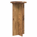 vidaXL Növényállvány 2 pcs Antik Fa 29,5 x 29,5 x 60 cm Szerelt Fa