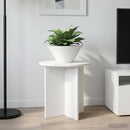 vidaXL Növényállvány 2 pcs Fehér Ø40 x 40 cm Szerelt Fa
