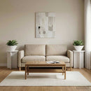 vidaXL Növényállvány 2 pcs Fehér Ø40 x 40 cm Szerelt Fa