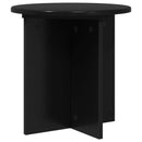 vidaXL Növényállvány 2 pcs Fekete 40 x 40 x 40 cm Szerelt Fa