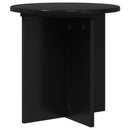 vidaXL Növényállvány 2 pcs Fekete 40 x 40 x 40 cm Szerelt Fa