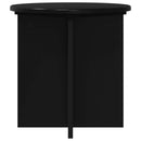 vidaXL Növényállvány 2 pcs Fekete 40 x 40 x 40 cm Szerelt Fa