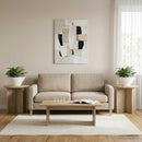 vidaXL Növényállvány 2 pcs Sonoma Tölgy 40 x 40 x 40 cm Szerelt Fa