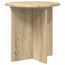 vidaXL Növényállvány 2 pcs Sonoma Tölgy 40 x 40 x 40 cm Szerelt Fa
