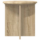 vidaXL Növényállvány 2 pcs Sonoma Tölgy 40 x 40 x 40 cm Szerelt Fa