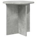 vidaXL Növényállvány 2 pcs Betonszürke 40 x 40 x 40 cm Szerelt Fa