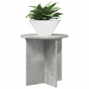 vidaXL Növényállvány 2 pcs Betonszürke 40 x 40 x 40 cm Szerelt Fa