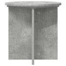 vidaXL Növényállvány 2 pcs Betonszürke 40 x 40 x 40 cm Szerelt Fa